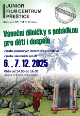 Vánoční dílničky s pohádkou pro děti i dospělé