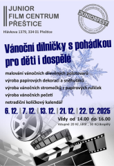 Vánoční dílničky s pohádkou