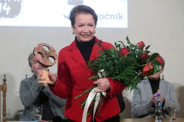 Hana Maciuchová převzala hlavní festivalové ocenění - Zlatou rafičku.