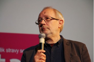 Estonský režisér Janno Poldma vypráví dětem o vzniku jeho filmu Lotte hledá draky.